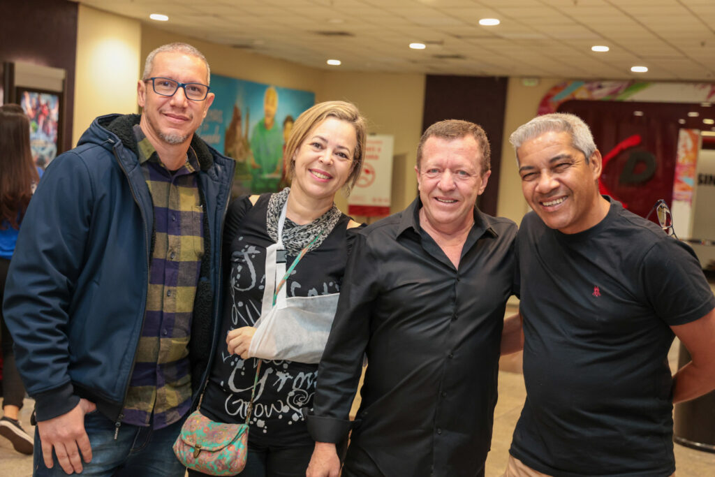 Evanildo Fernandes, Márcia Souza, Jarbas Correa Júnior e Ricardo Café, da Agaxtur