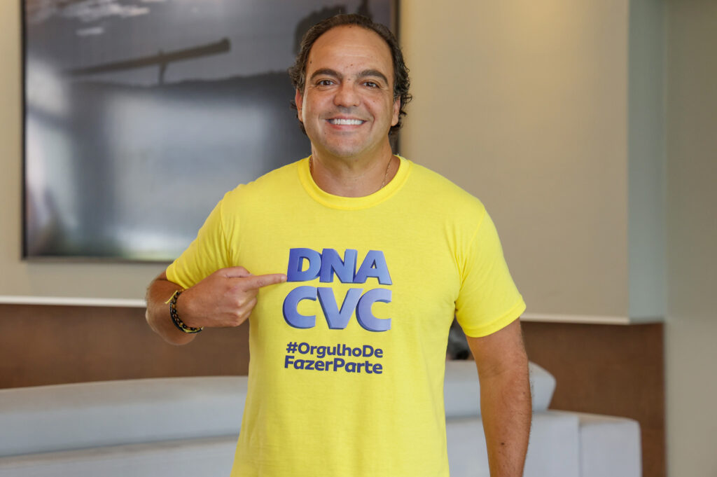 Fabio Godinho CEO da CVC Eric Confira os lançamentos nacionais e internacionais exclusivos da CVC para 2024
