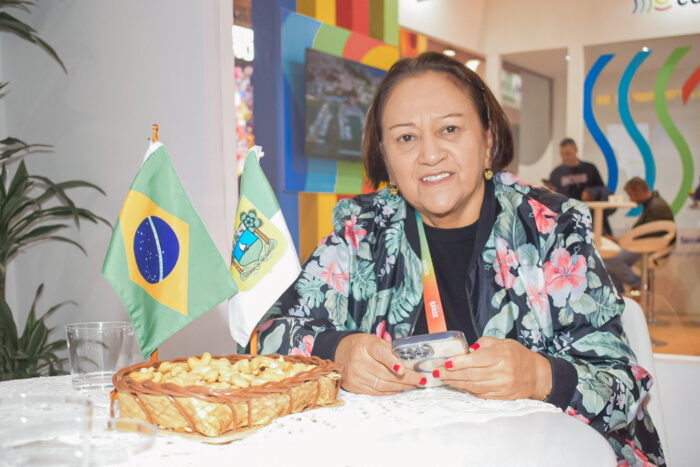 Rio Grande do Norte recebe primeiro Fórum de Geoparques dos países de língua portuguesa 1 Fátima Bezerra, governadora do Rio Grande do Norte (Ana Azevedo/M&E)