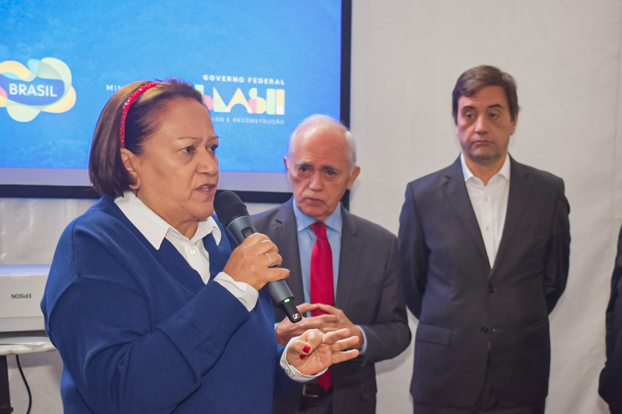 Fátima Bezerra, governadora do Rio Grande do Norte Fátima Bezerra, governadora do Rio Grande do Norte