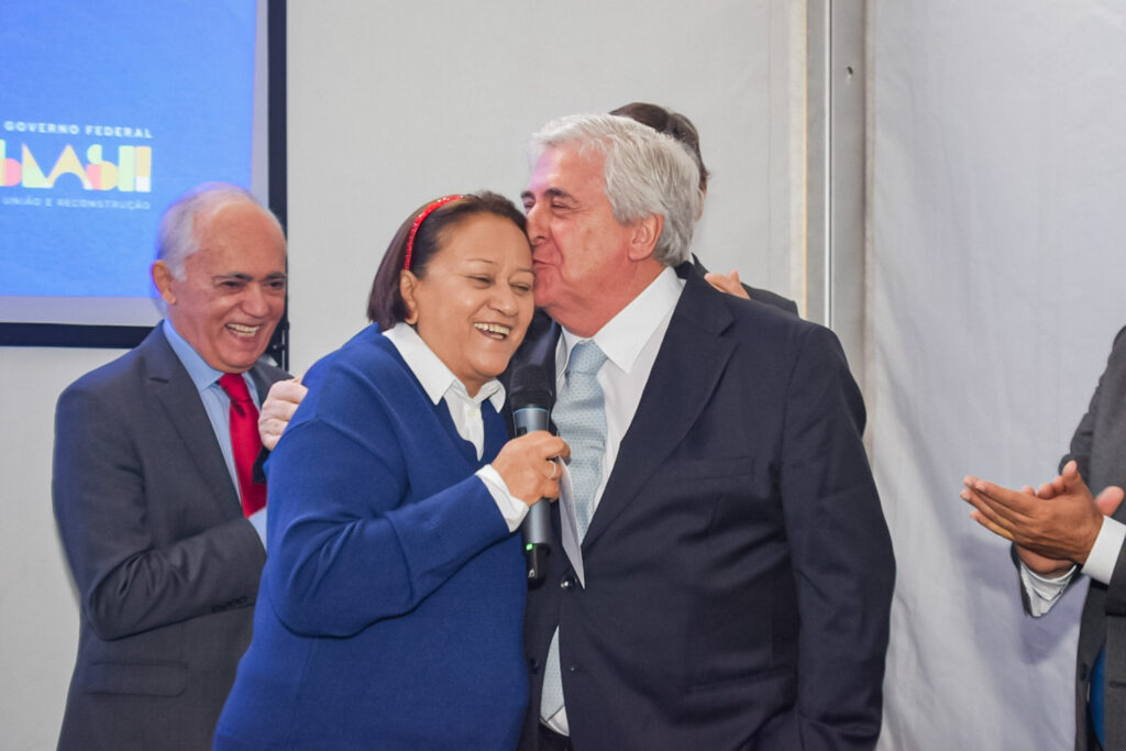 Fátima Bezerra, governadora do Rio Grande do Norte e Jorge Rebelo, CEO da Vila Galé