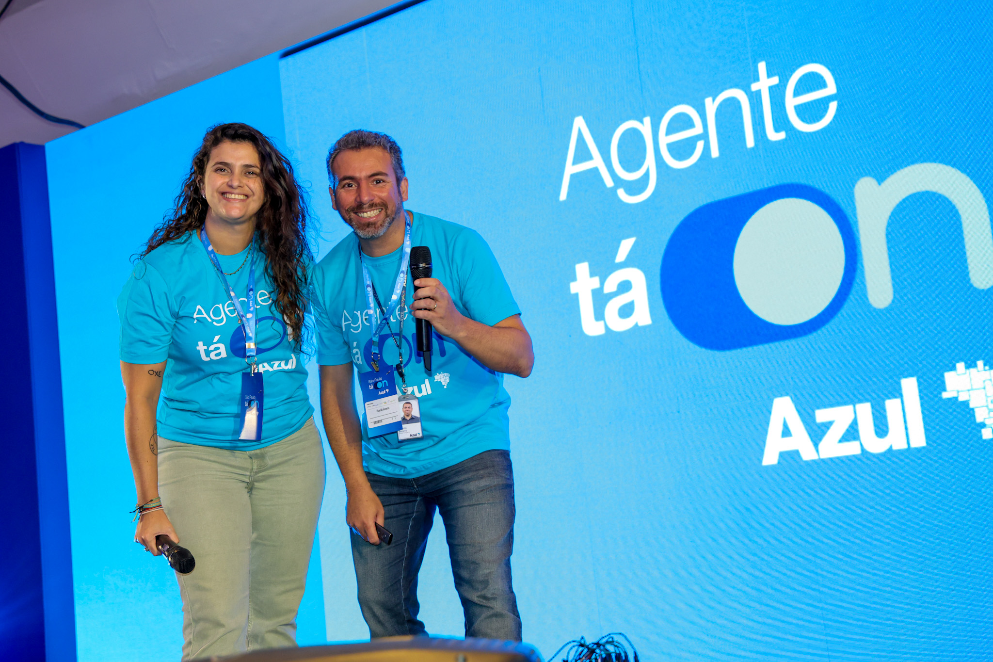 Giuliana Mesquita e Ricardo Bezerra, da Azul Viagens Giuliana Mesquita e Ricardo Bezerra, da Azul Viagens