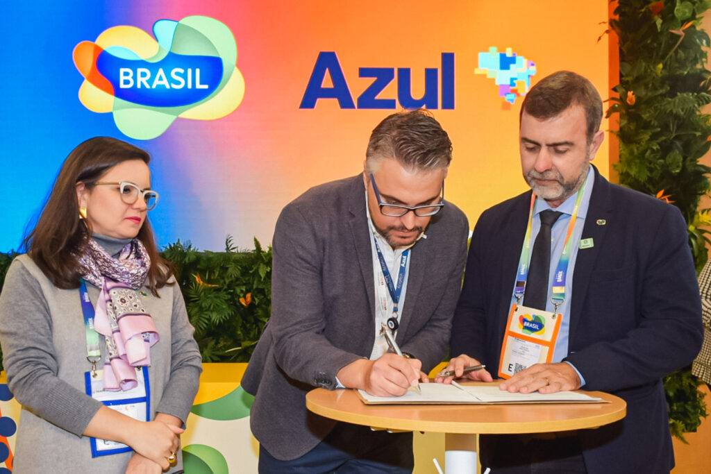 Giuliano Ponzio, chefe de Vendas da Azul para a Europa, Oriente Médio e Ásia