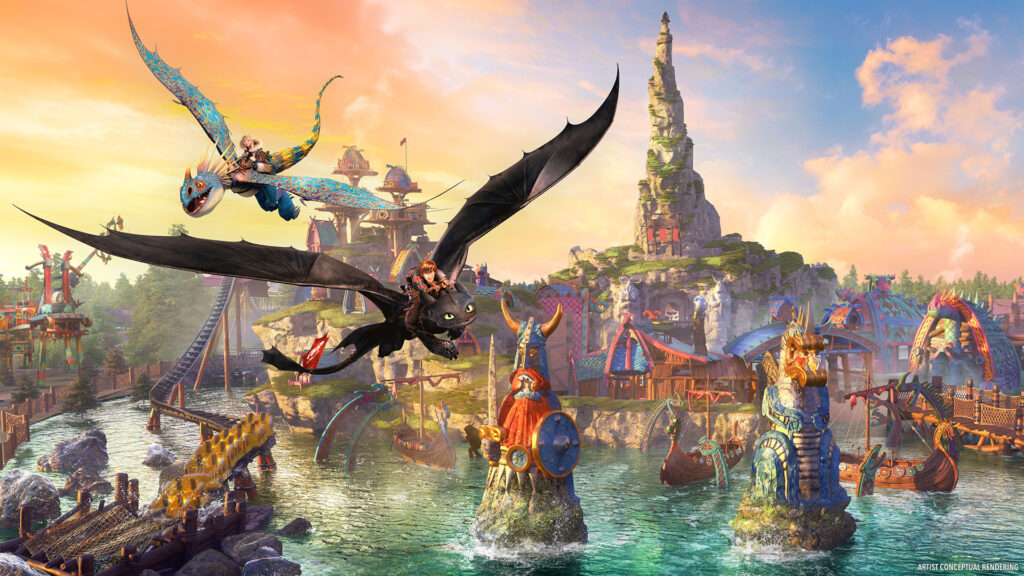 How to Train Your Dragon Isle of Berk 'Como Treinar Seu Dragão': Universal revela atrativos e detalhes da área temática no Epic Universe