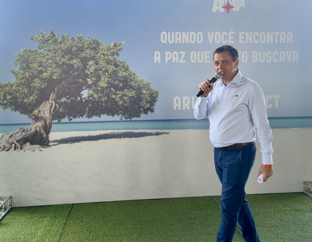 Carlos Henrique Barbosa, diretor da Autoridade de Turismo de Aruba no Brasil