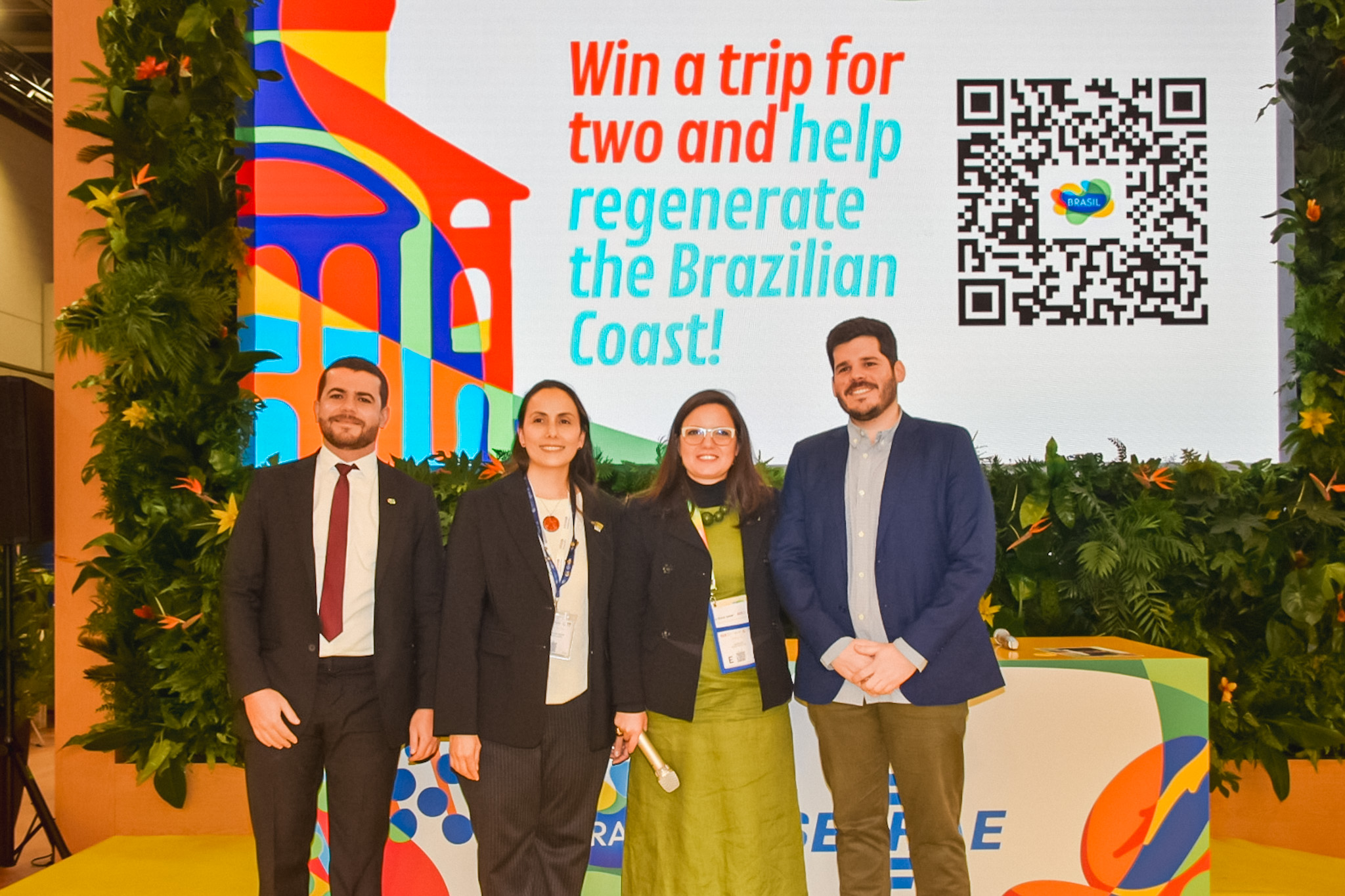A Embratur promoveu, emparceira com a Latam, um sorteio A Embratur promoveu, emparceira com a Latam, um sorteio