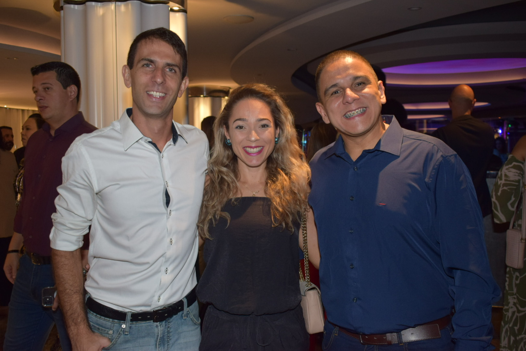 Ivan Mauro, Lívia Ribeiro, Pedro Silva, da MSC Ivan Mauro, Lívia Ribeiro, Pedro Silva, da MSC
