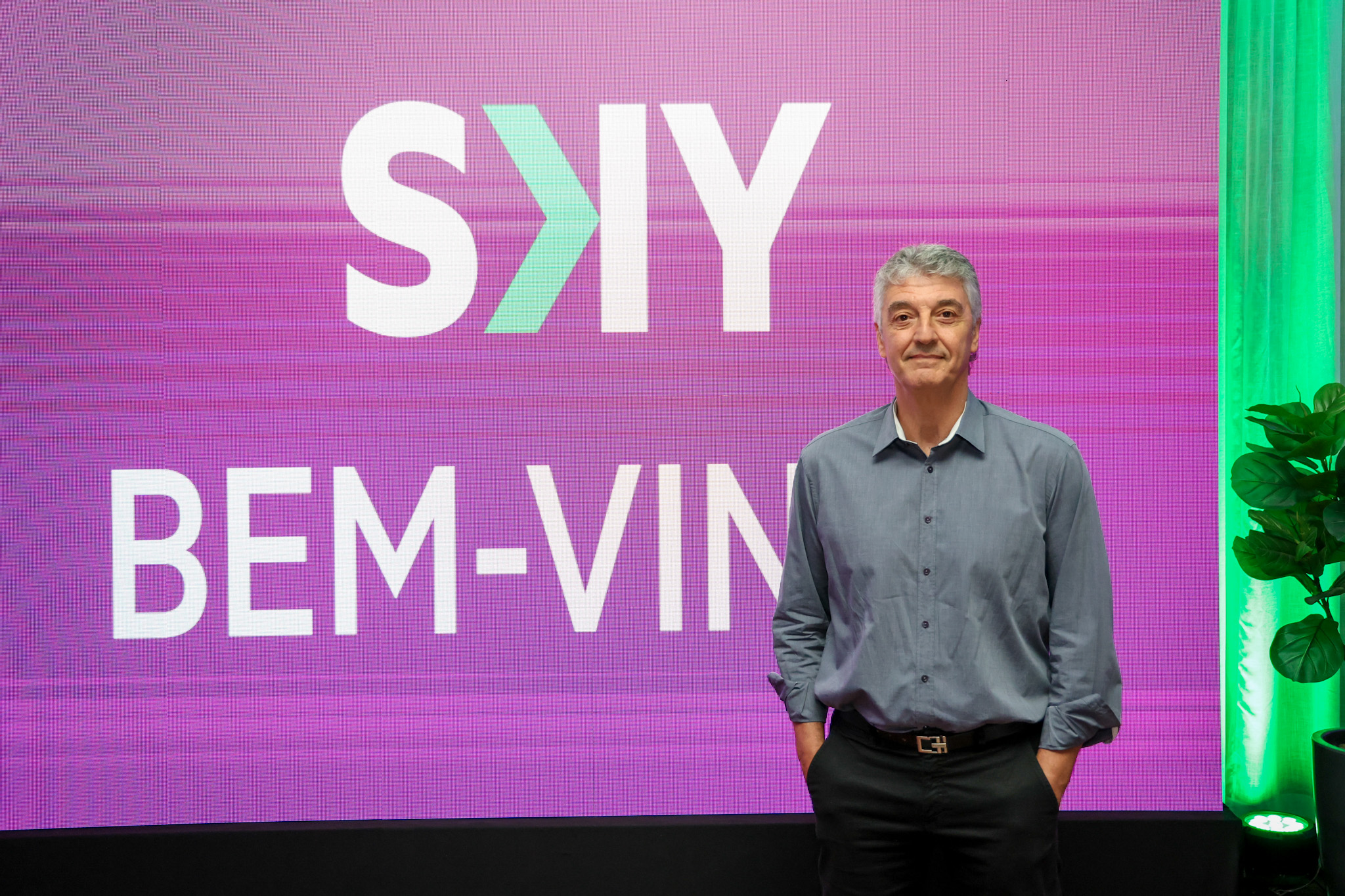 Ivan Sakr, representante da SKY no Brasil Ivan Sakr, representante da SKY no Brasil