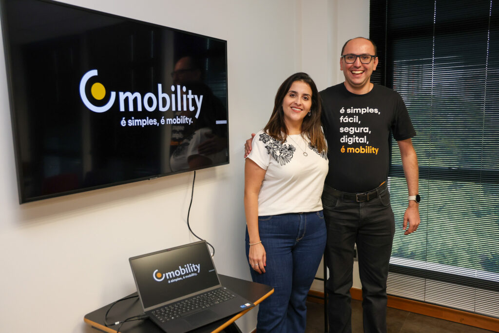 Julia Arana e Felipe Becker, da Mobility