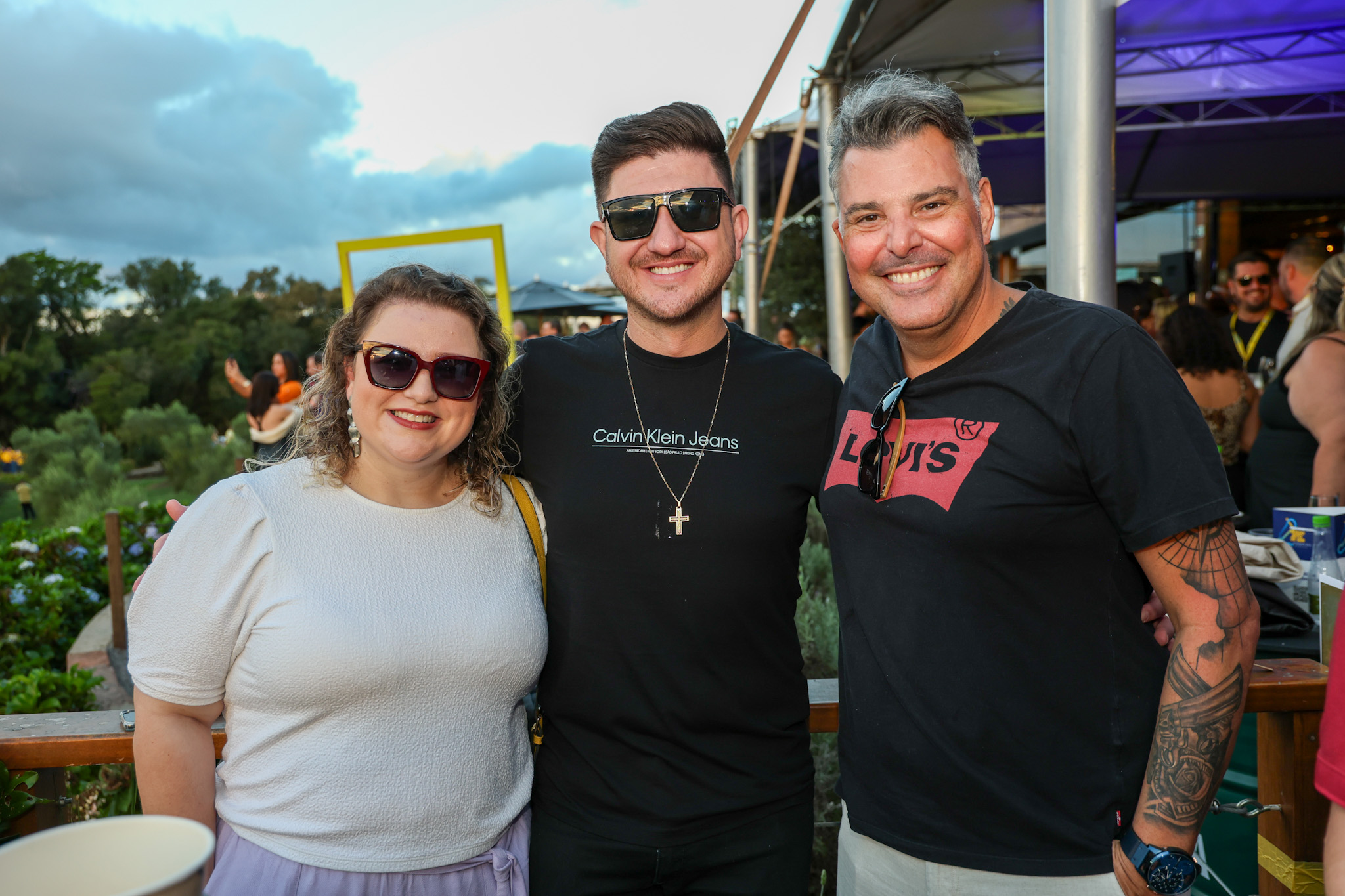 Kathrin Pontes, da CVC Timbó, Nei Silva, da CVC Tijuca, e Fábio Capelini, da CVC-SC Kathrin Pontes, da CVC Timbó, Nei Silva, da CVC Tijuca, e Fábio Capelini, da CVC-SC
