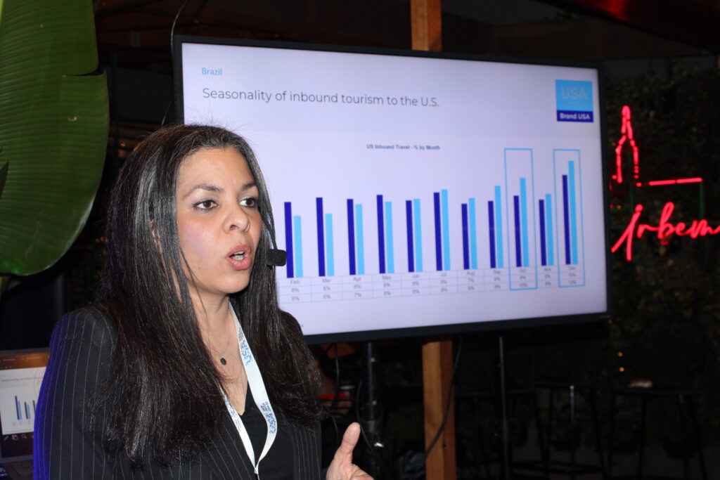 Lisa Tejeda apresentou alguns dados dos EUA