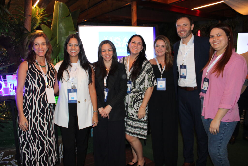 Luise Sanches Ingrid Santos Lisa Tejeda Lizandra Pajak Ana Elisa Facchinato Denis Ribeiro e Fabiana Andrade do Brand USA Em Sales Mission no Brasil, Brand USA promove jantar para parceiros e operadores; veja fotos