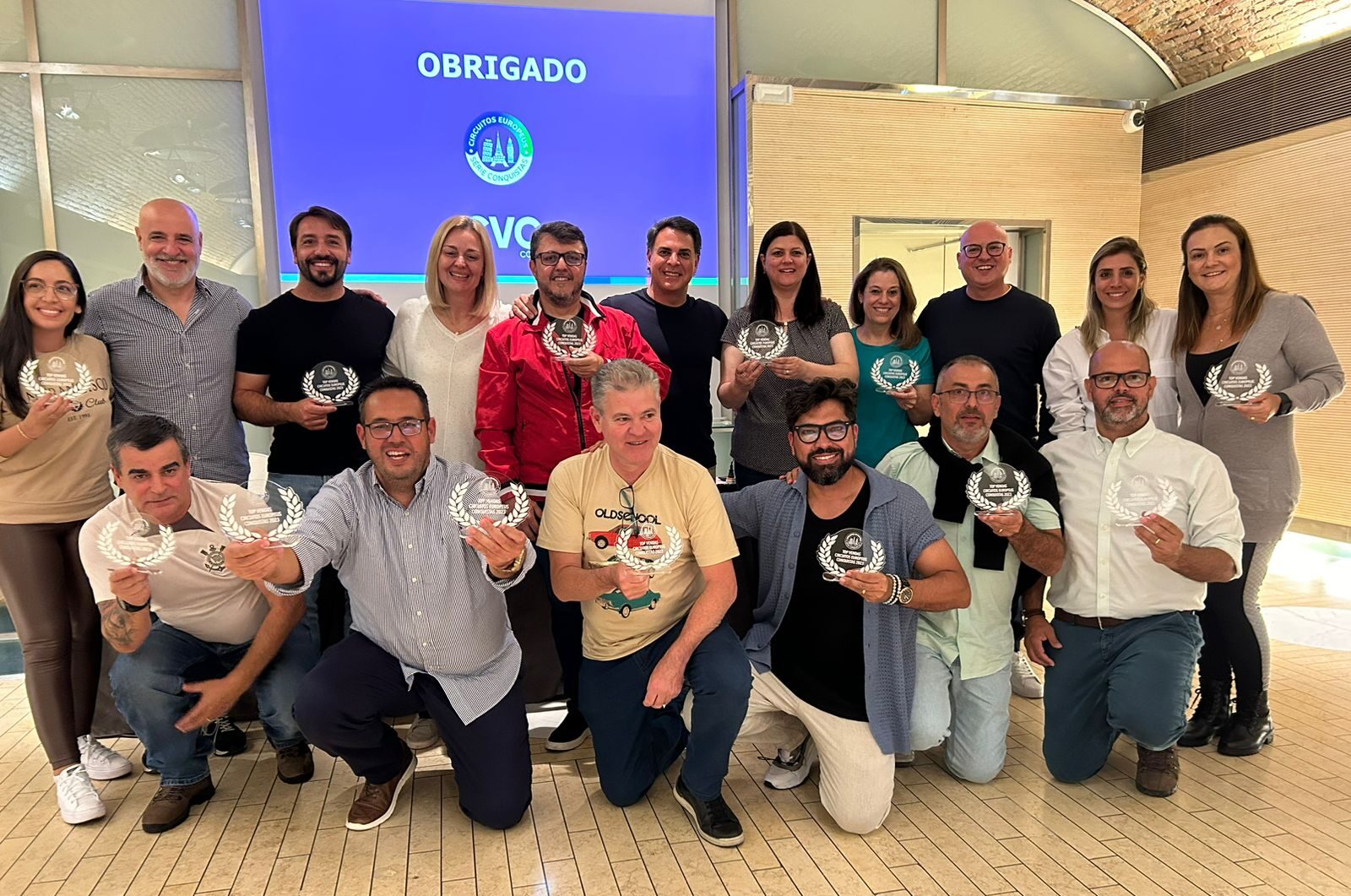 CVC leva 50 másters e franqueados ganhadores da campanha 'Aceleraí CVC' para Itália CVC leva 50 másters e franqueados ganhadores da campanha 'Aceleraí CVC' para Itália