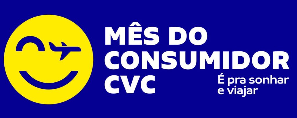 CVC lança campanha 'Mês do Consumidor CVC' com descontos de até 60%