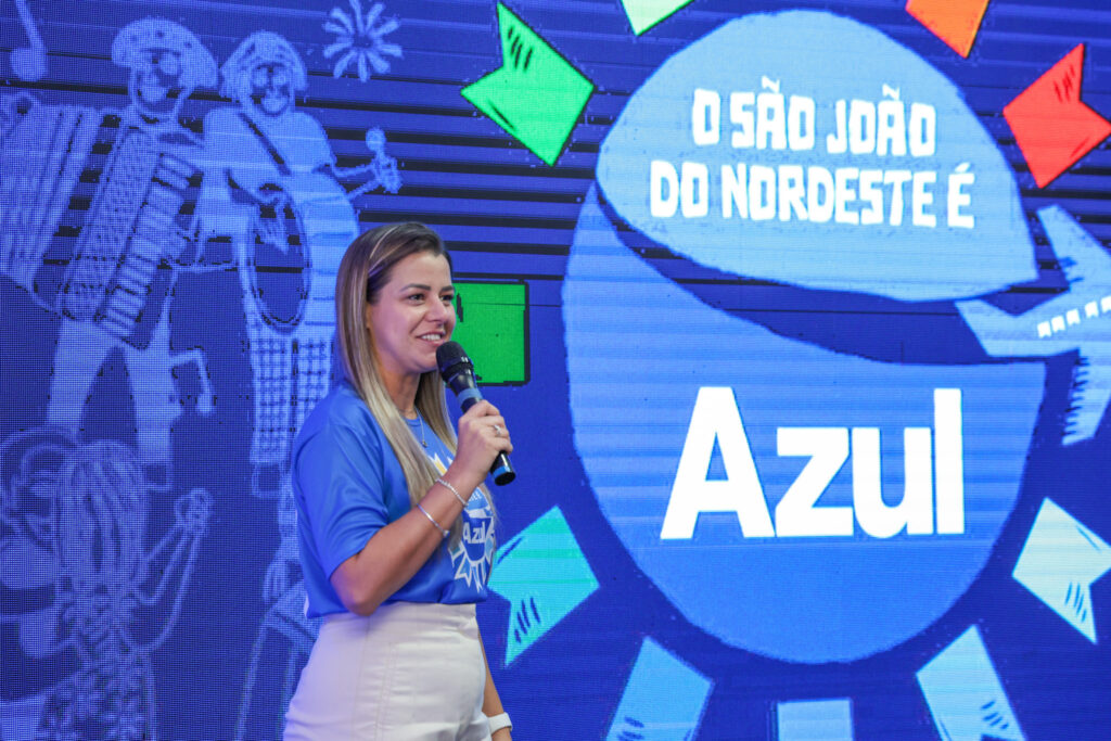 Natália Saderi, da Azul Viagens