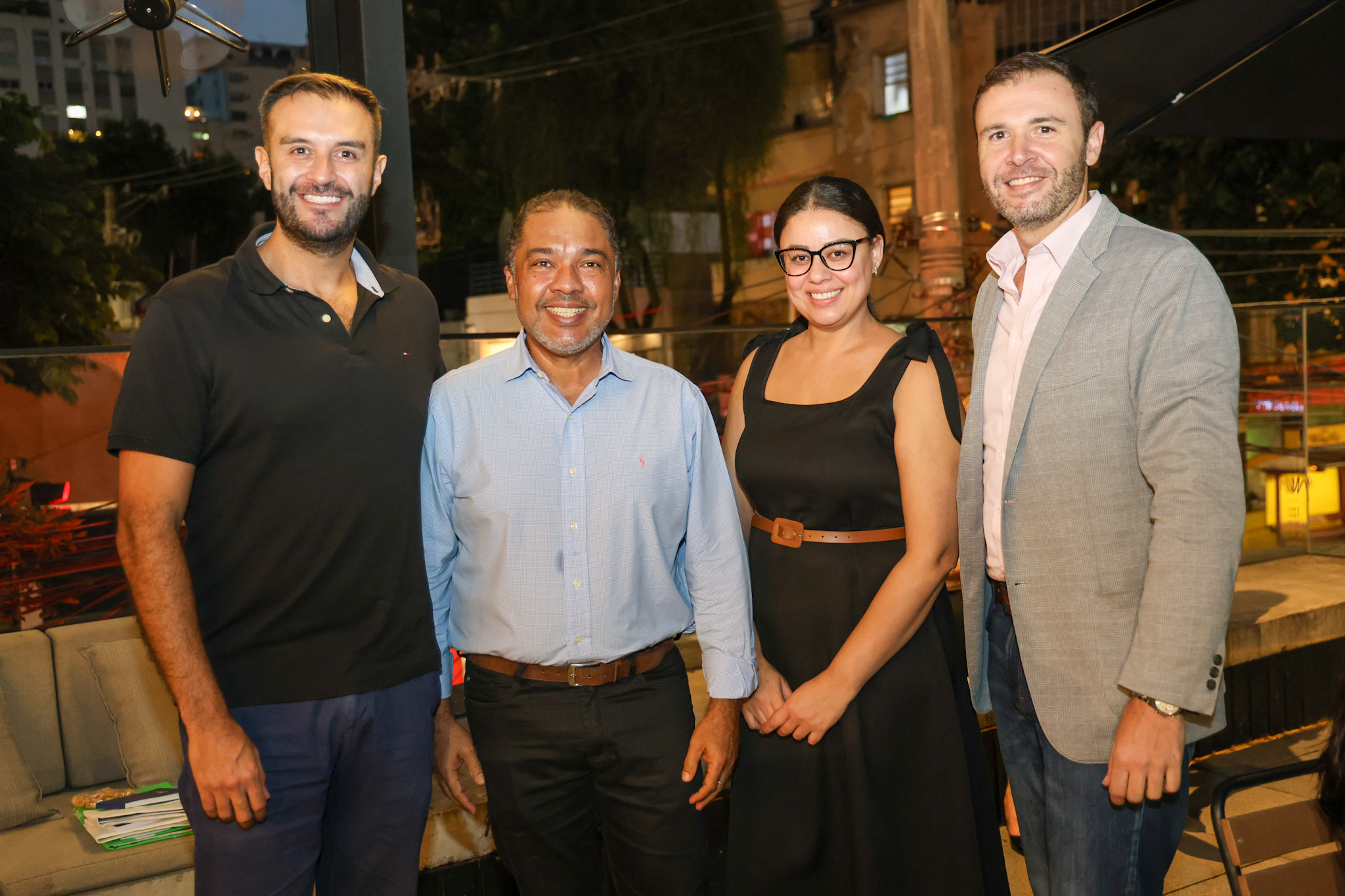 Neto Fernandes, Visit Orlando, Cláudio Júnior, BTM, Ingrid Facchinette e Denis Ribeiro, Aviareps Neto Fernandes, Visit Orlando, Cláudio Júnior, BTM, Ingrid Facchinette e Denis Ribeiro, Aviareps