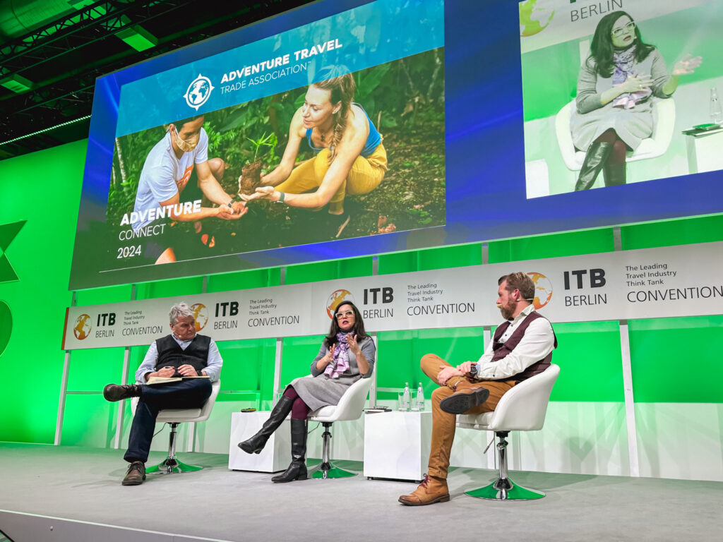 O ecoturismo e turismo de aventura  foram  algumas das pautas da Embratur na ITB Berlim