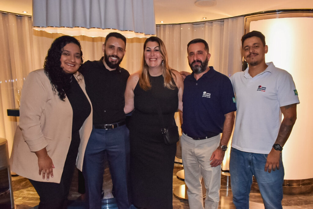 O coquetel da MSC foi o momento ideal para o networking profissional