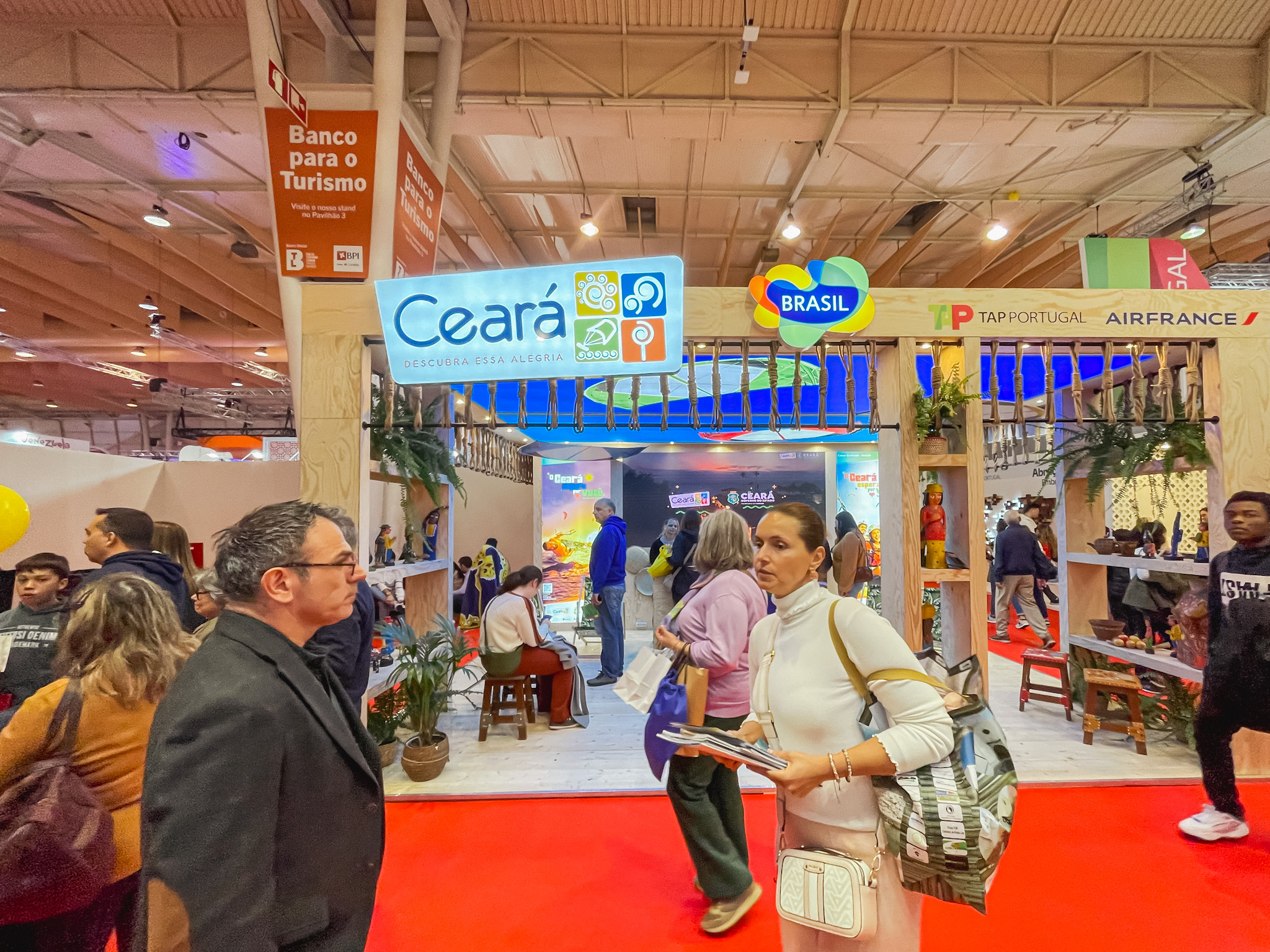 O estande do Ceará promoveu a cultura, arte e pontos turísticos do destino O estande do Ceará promoveu a cultura, arte e pontos turísticos do destino