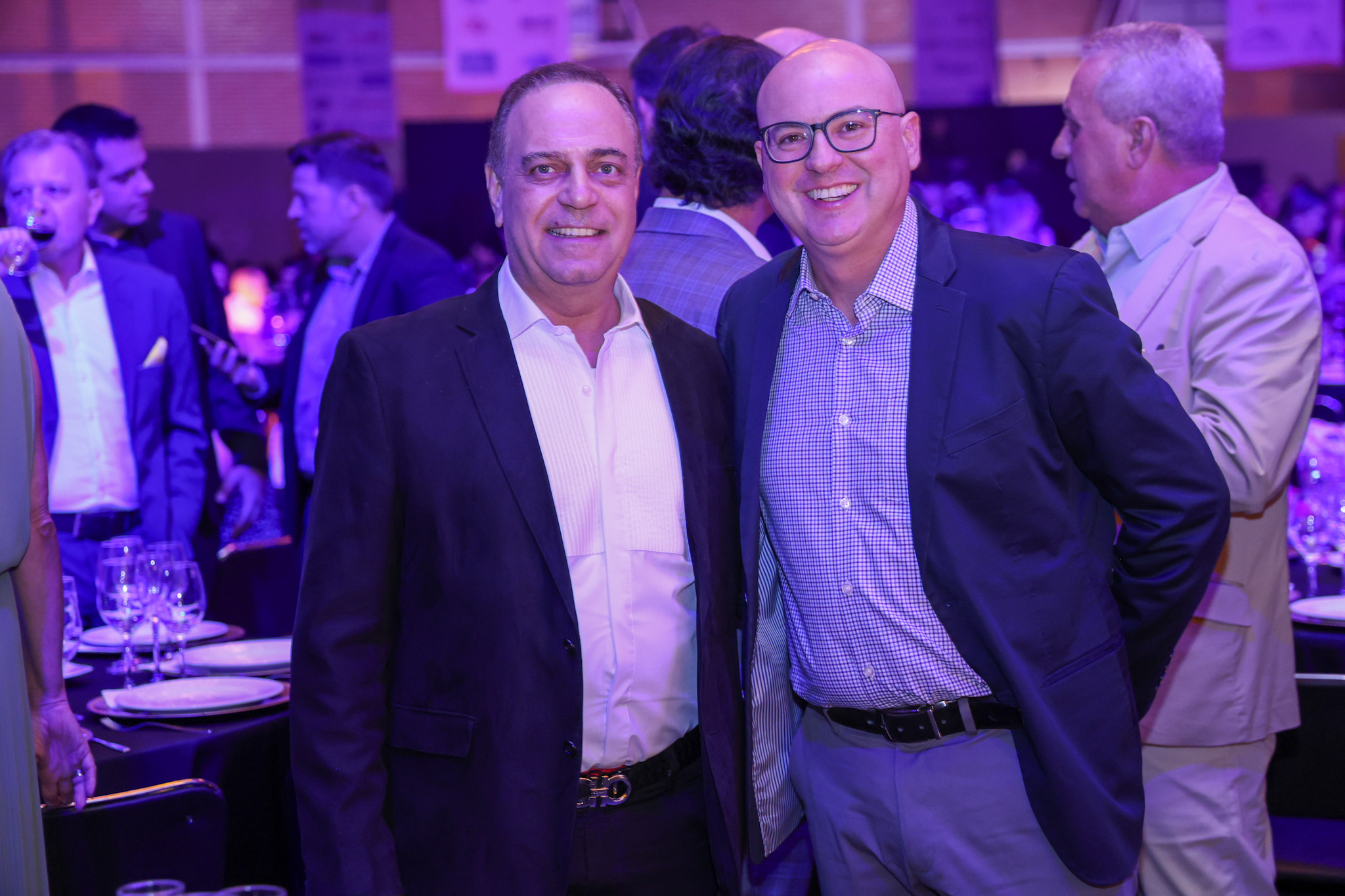 Orlando Palhares e Fábio Mader, da CVC Corp Orlando Palhares e Fábio Mader, da CVC Corp