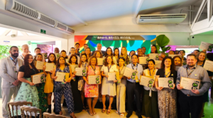 Os 28 participantes convidados receberam certificado carbono neutro Embratur reúne no RJ operadores de turismo internacionais em evento de negócios; veja fotos