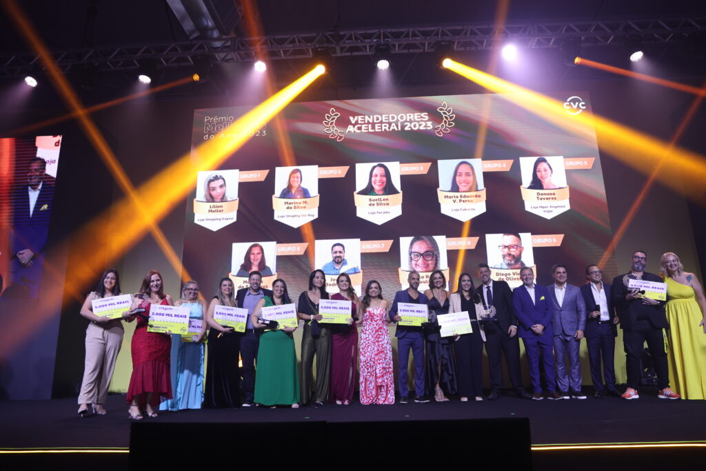 Os melhores vendedores do Acelera Ai Melhores do Ano 2023: CVC premia os melhores franqueados e parceiros em Convenção; fotos
