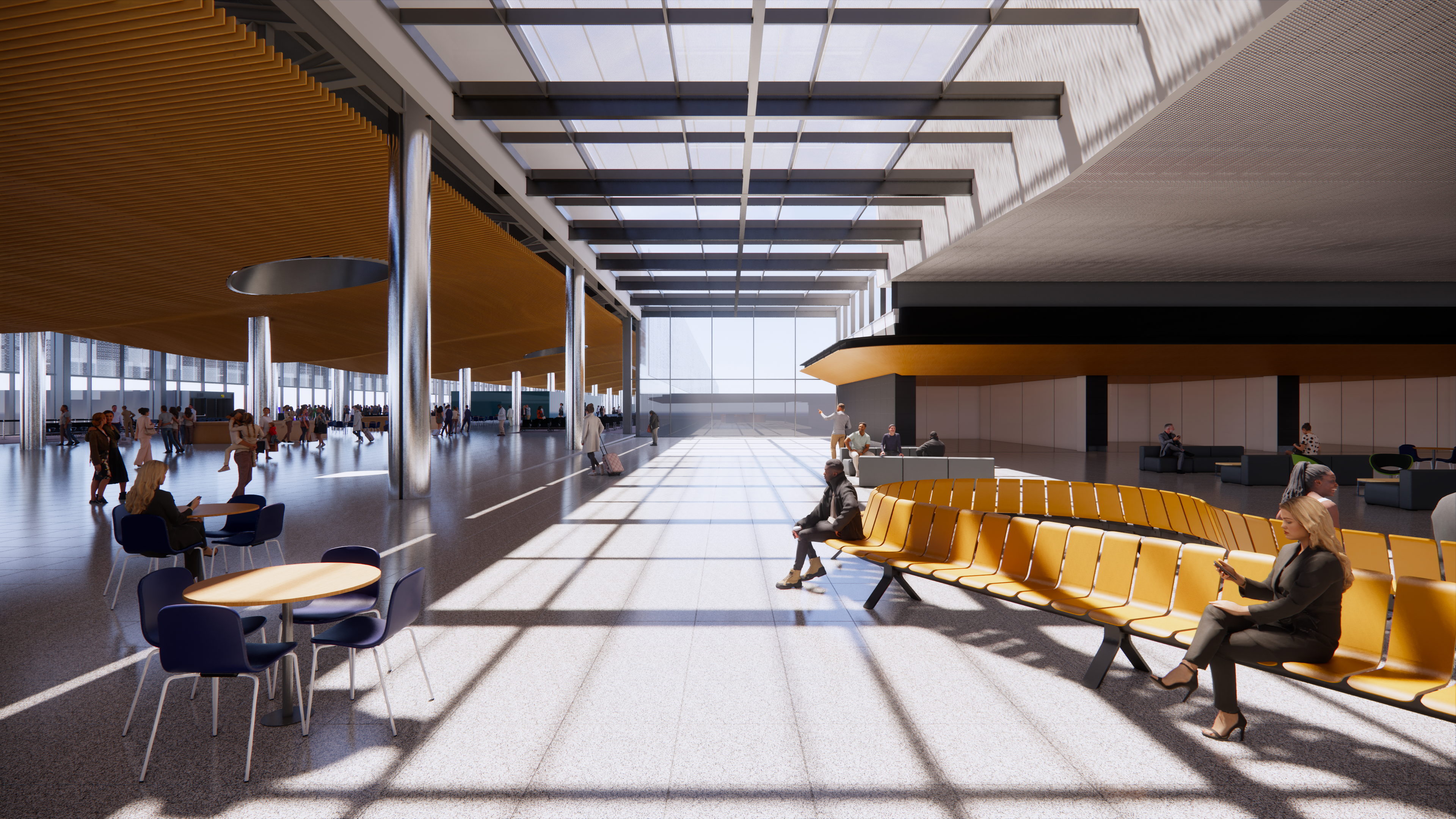 Novo píer do aeroporto de Congonhas Novo píer do aeroporto de Congonhas