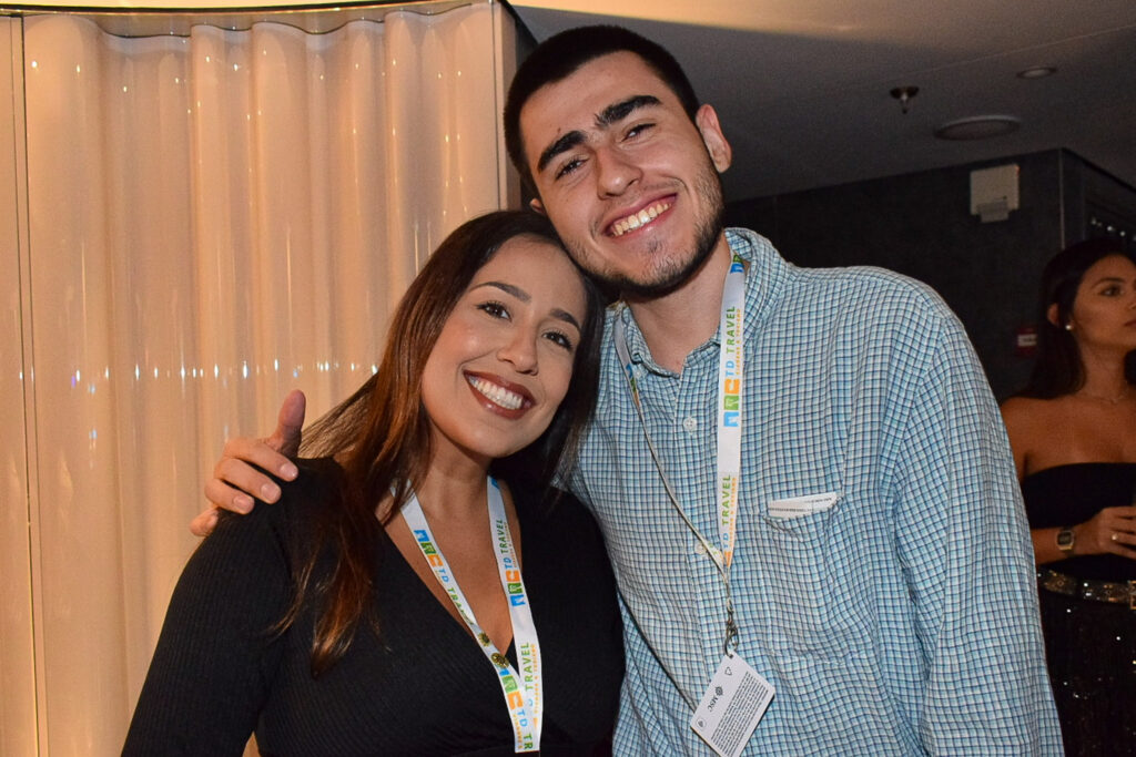 Pamela Farias Thompson e Samis Farias Thompson, da Agência TD Travel