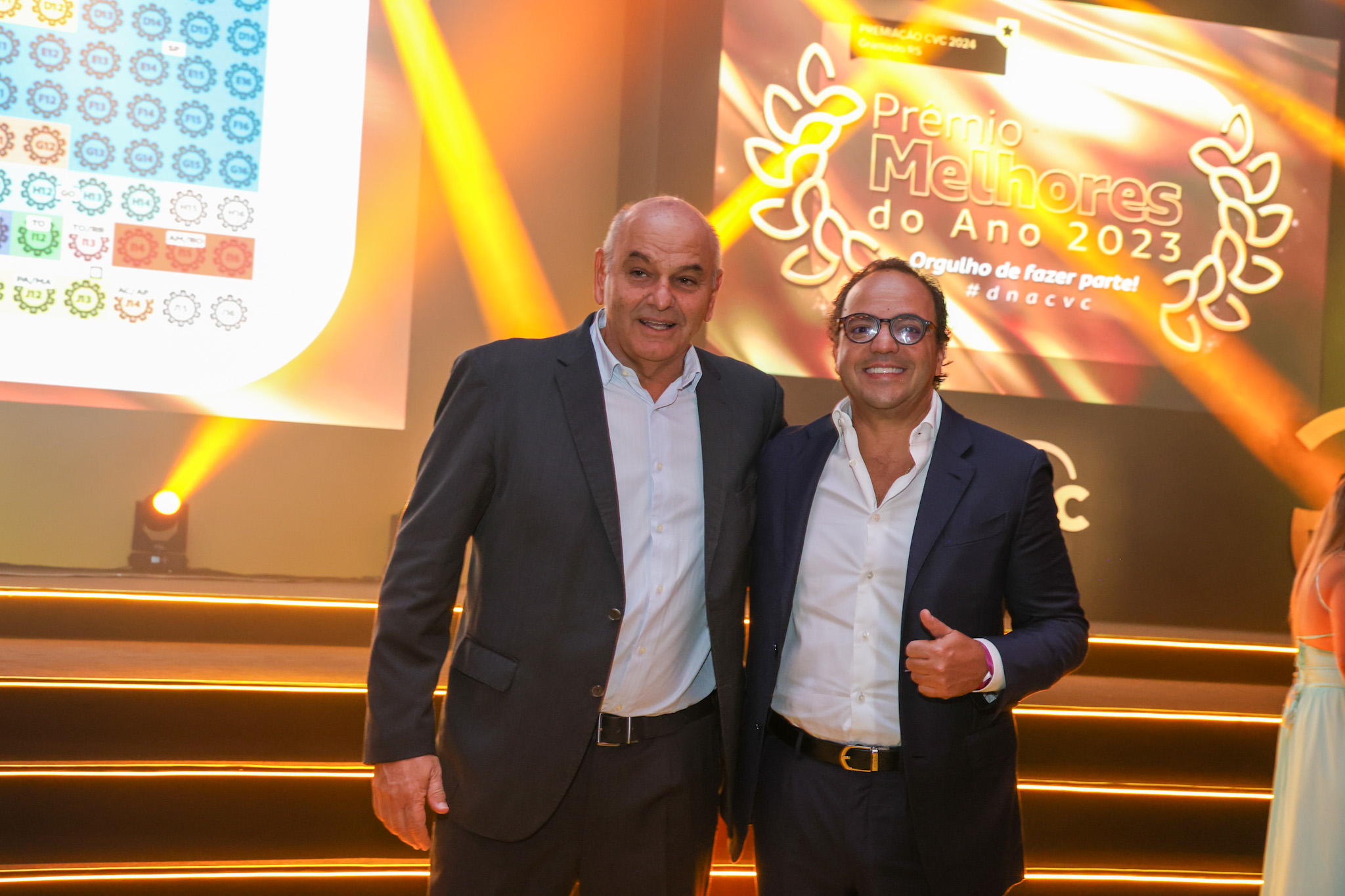 Paulo Kugelmas, Setur-AL, e Fábio Godinho, CEO da CVC Corp Paulo Kugelmas, Setur-AL, e Fábio Godinho, CEO da CVC Corp