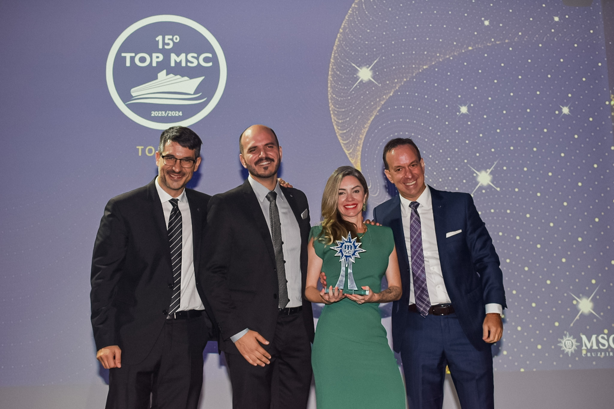 Premiado da empresa CVC, na categoria TOP 10 Premiado da empresa CVC, na categoria TOP 10