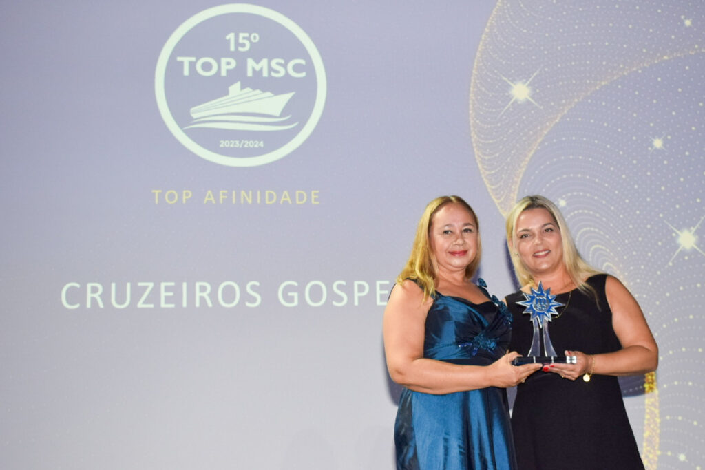 Premiado da empresa Cruzeiro Gospel, na categoria TOP AFINIDADE