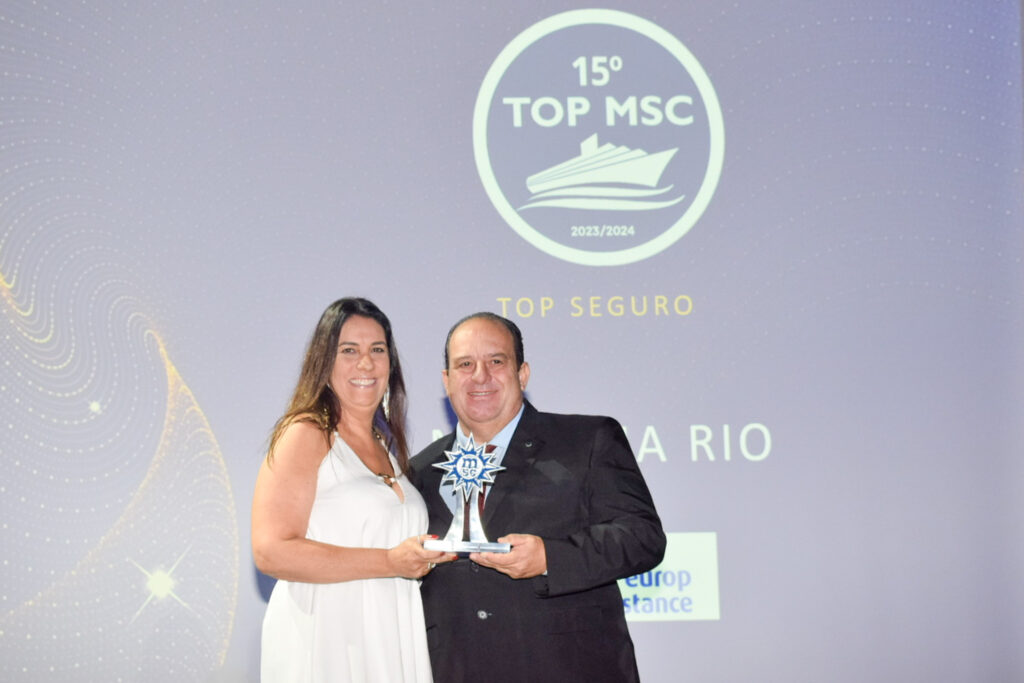 Premiado da empresa Mar-tha Rio, na categoria TOP SEGURO