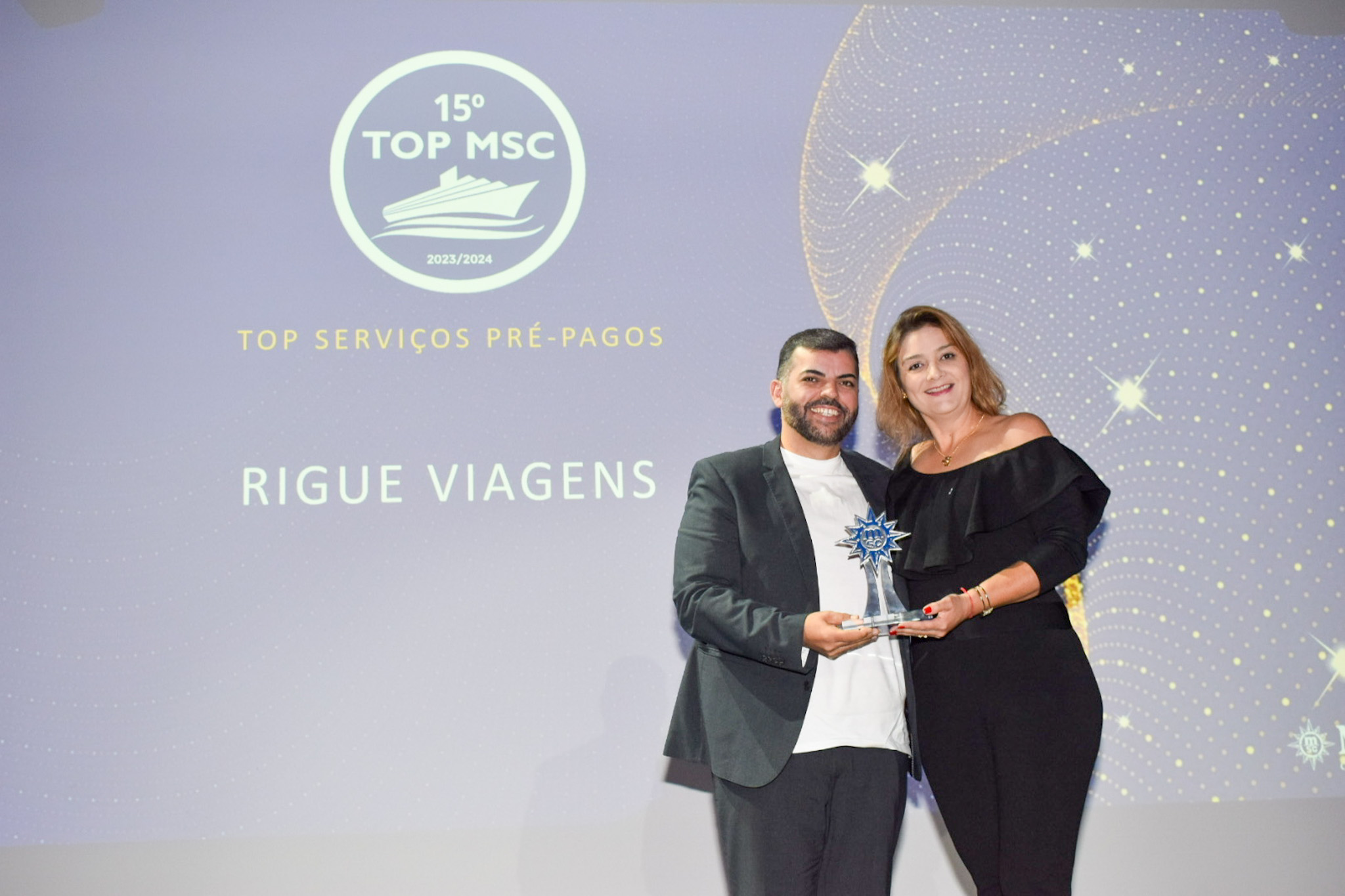 Premiado da empresa Rigue Viagens, na categoria TOP SERVIÇOS PRE-PAGOS Premiado da empresa Rigue Viagens, na categoria TOP SERVIÇOS PRE-PAGOS