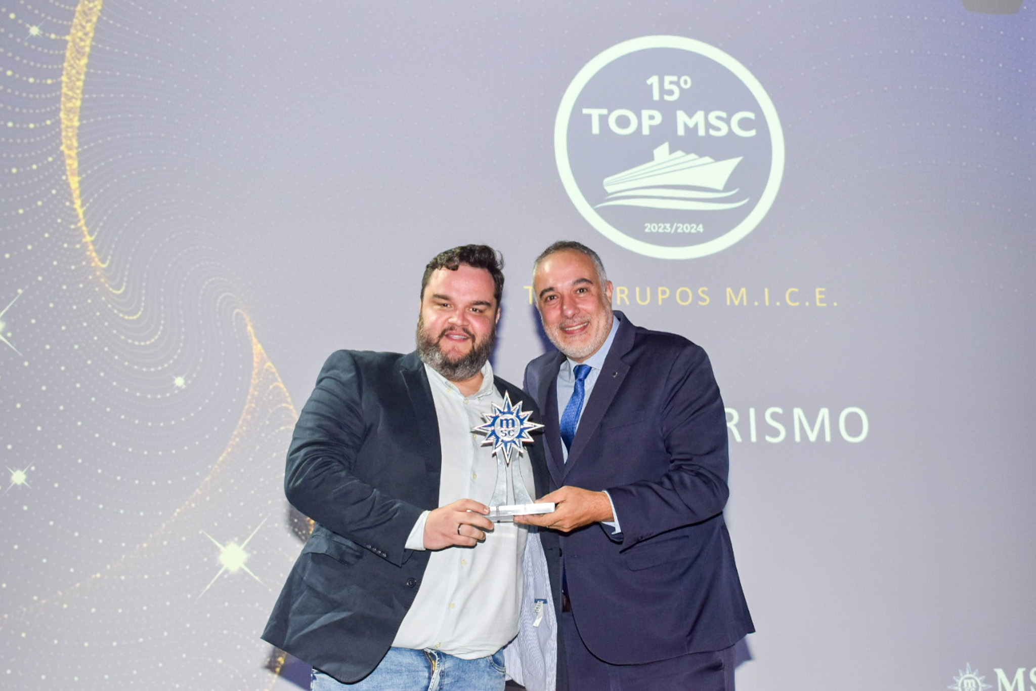 Premiado da empresa Trade Turismo, na categoria TOP GRUPOS MICE Premiado da empresa Trade Turismo, na categoria TOP GRUPOS MICE
