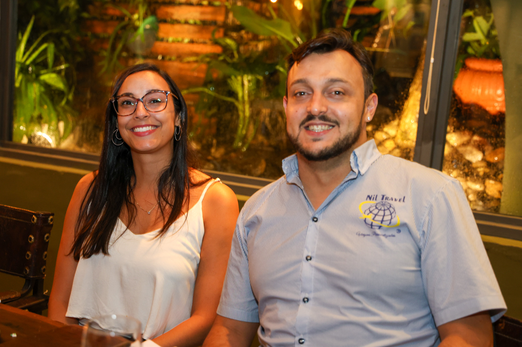 Raquel Ramos e Ade Araújo, da Nil Travel Raquel Ramos e Ade Araújo, da Nil Travel