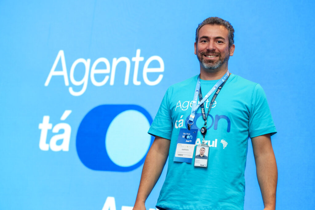 Ricardo Bezerra da Azul Viagens Azul Viagens deve dobrar número de etapas do 'Agente Tá On' e detalha campanha de vendas