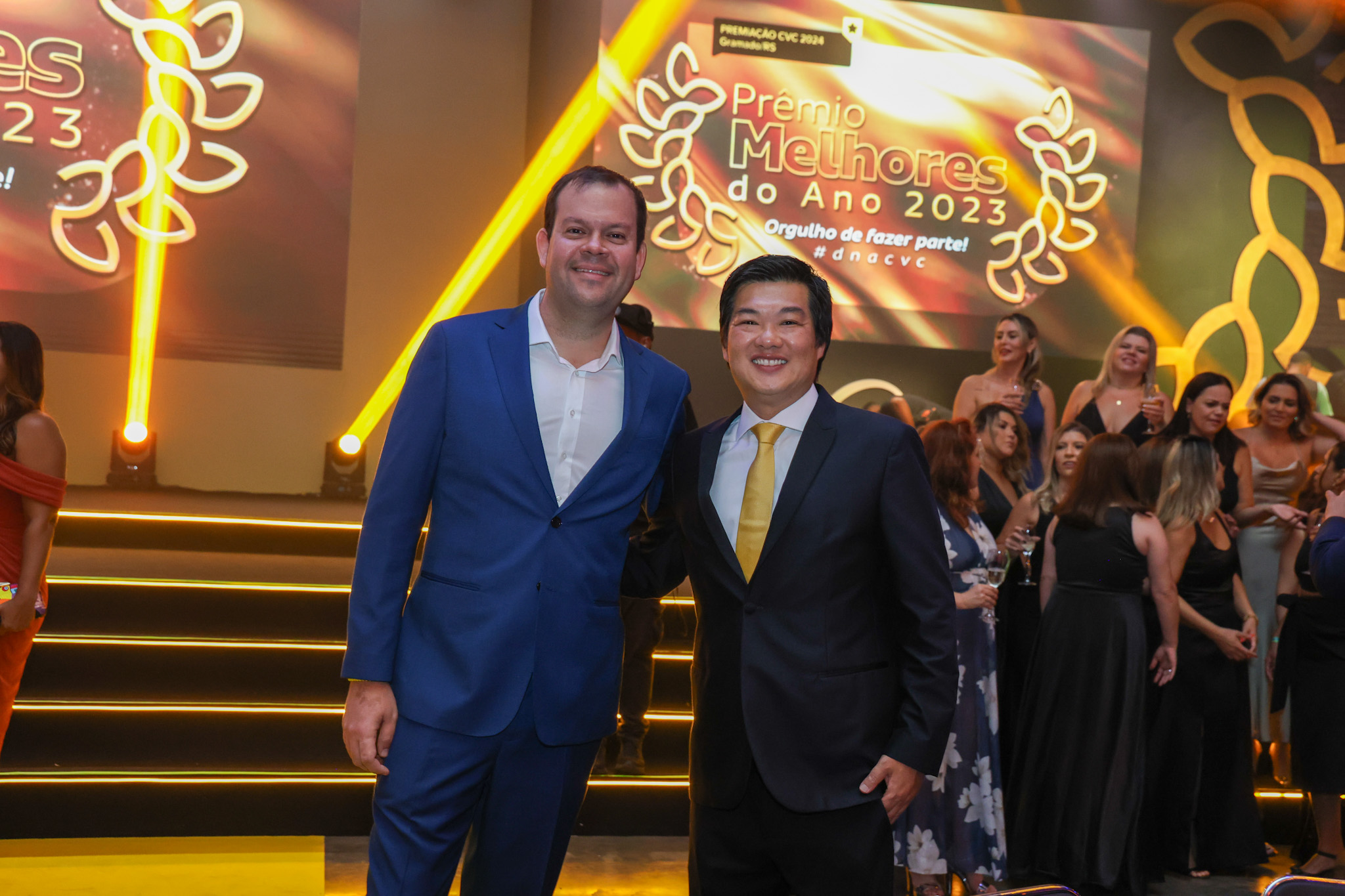 Rodrigo Galvão e Humberto Sato, da CVC Corp Rodrigo Galvão e Humberto Sato, da CVC Corp