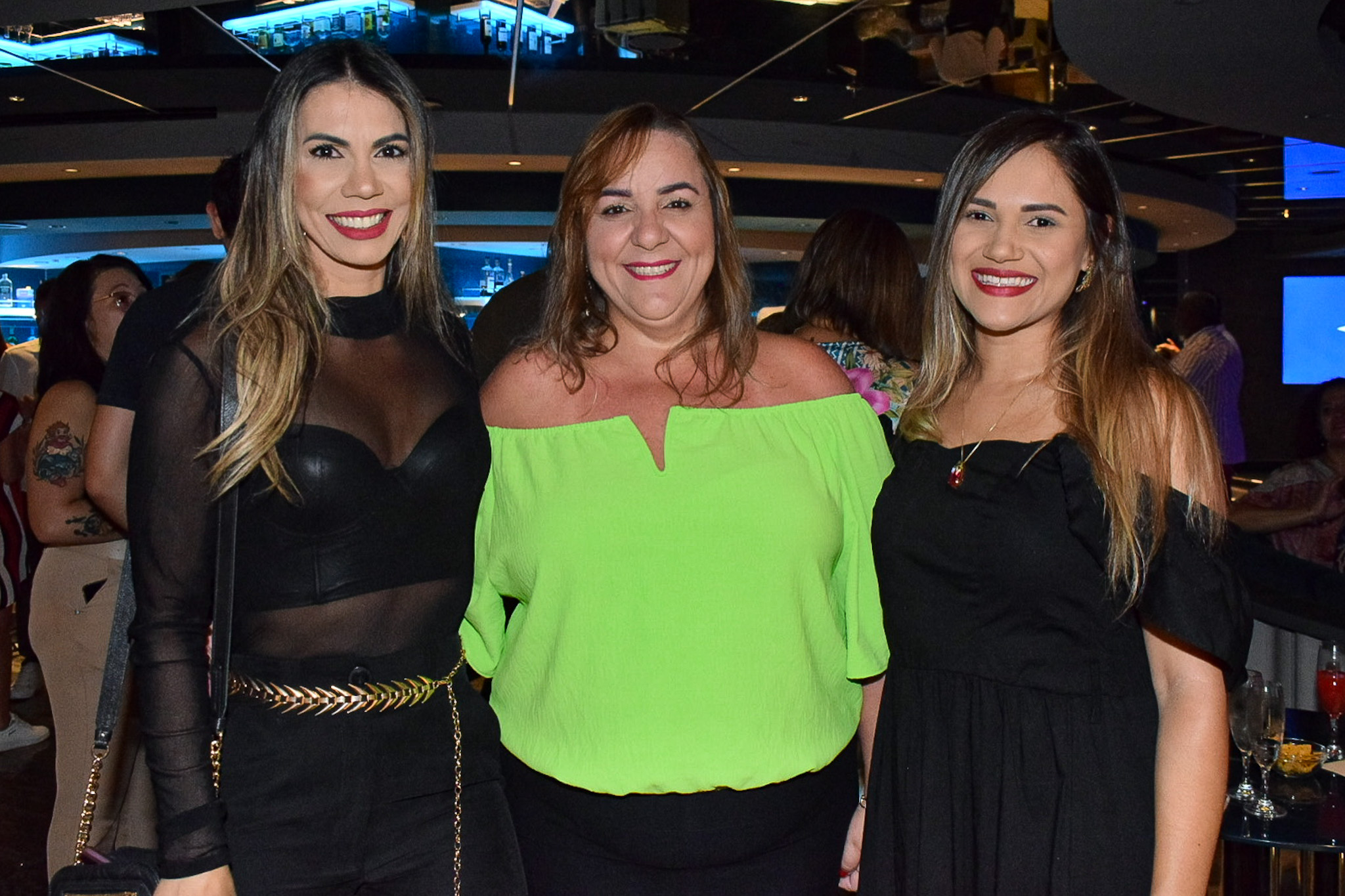 Samai Bagatelli e Edivania Gaiotti, da Mais Viagens e Keila Amorim, da MSC Samai Bagatelli e Edivania Gaiotti, da Mais Viagens e Keila Amorim, da MSC