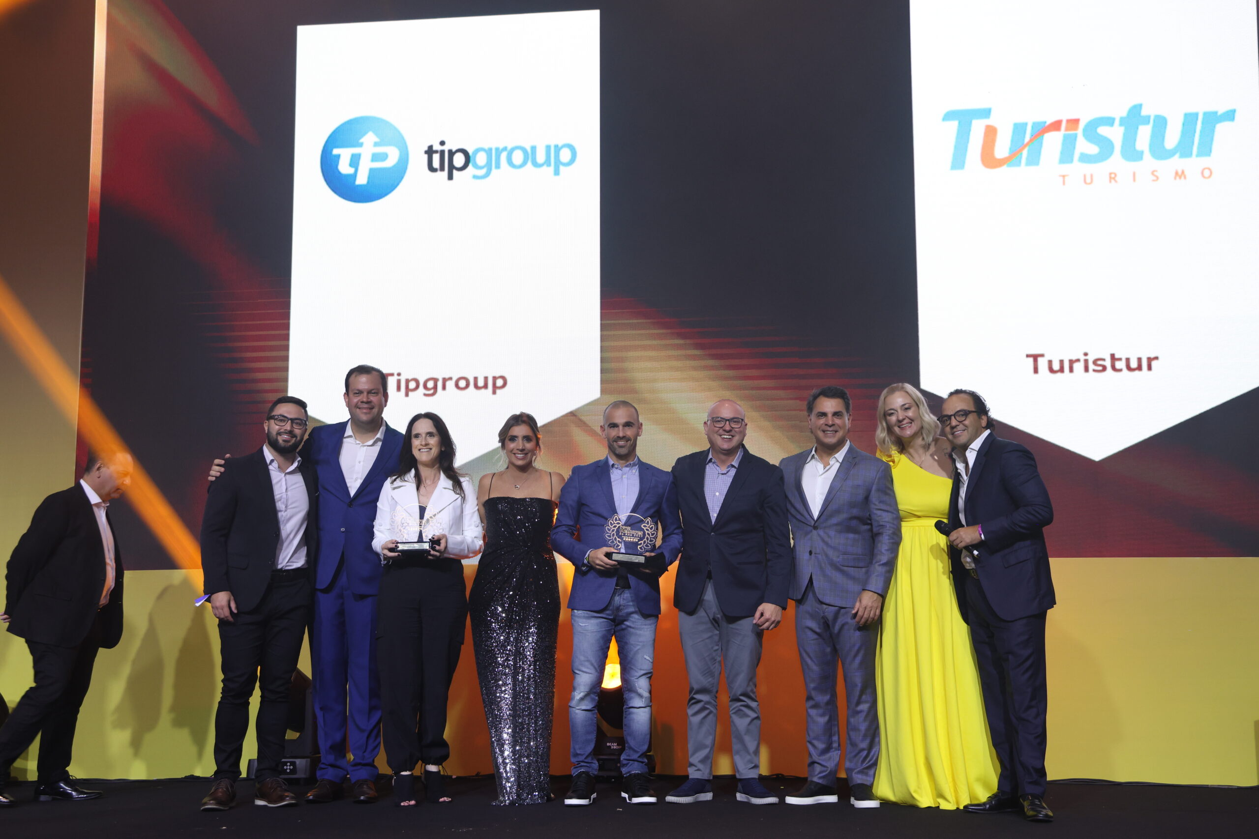 TIP Group e Turistur levaram como melhores receptivos TIP Group e Turistur levaram como melhores receptivos