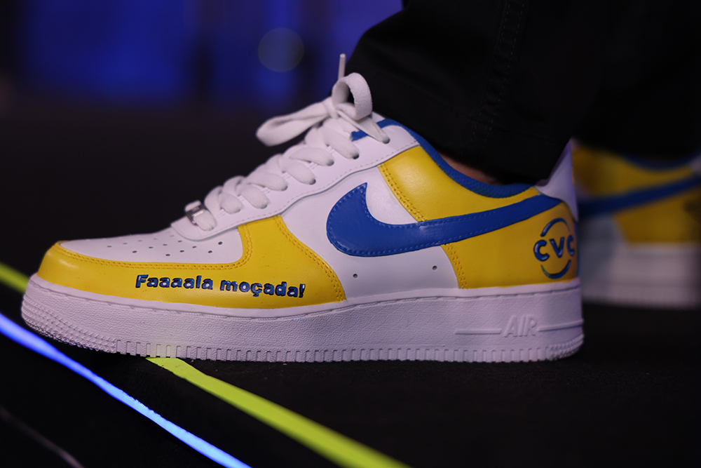 Tenis personalizado da CVC para Convenção Tenis personalizado da CVC para Convenção