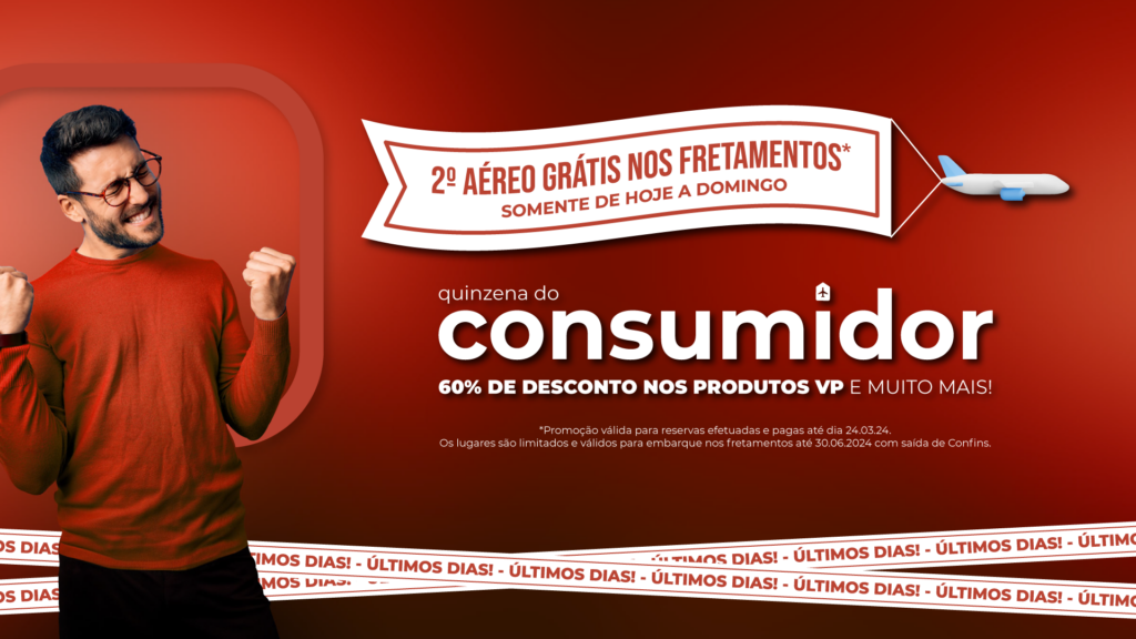 ViagensPromo lança promoção relâmpago de fretamento com aéreo grátis para 2º passageiro