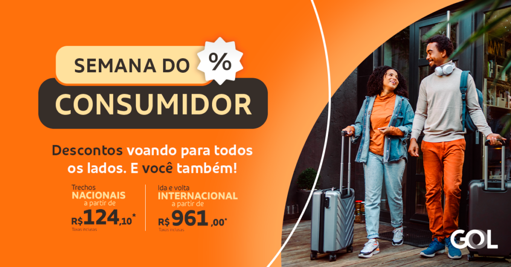 unnamed 11 Gol lança promoção de voos nacionais a partir de R$ 124 e voos internacionais a partir de R$ 961