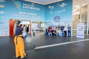 Espaço foi criado em parceria com a Braztoa com o intuito de facilitar o contato com os agentes de viagens (Divulgação/Jean Pavão)