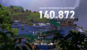 Parque Nacional do Iguaçu celebra o melhor fevereiro da história em visitação