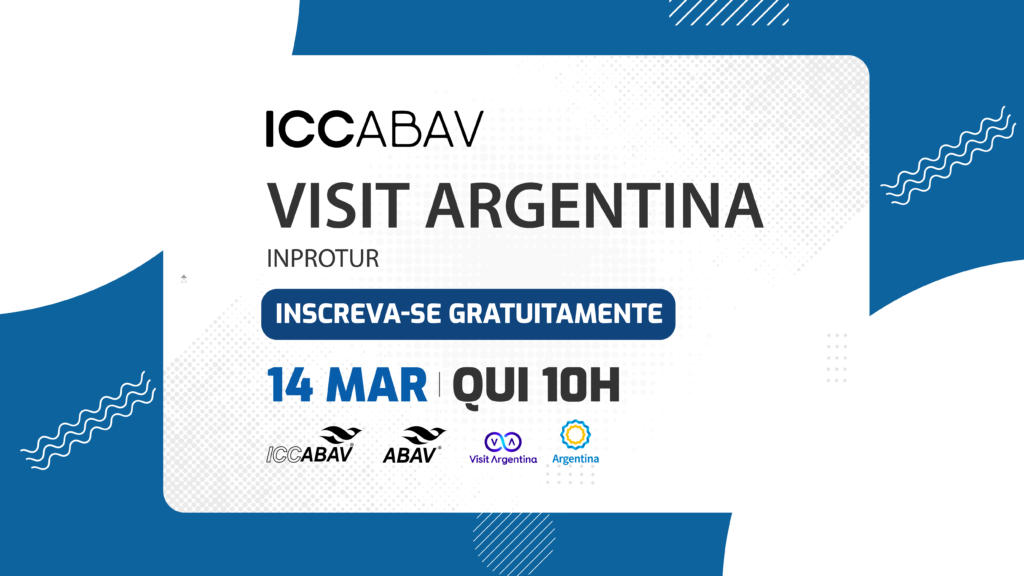 Abav Nacional e Visit Argentina realizam capacitação nesta terça-feira (12)