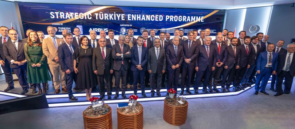 Turkish Airlines, Airbus e Rolls-Royce celebram lançamento de programa estratégico