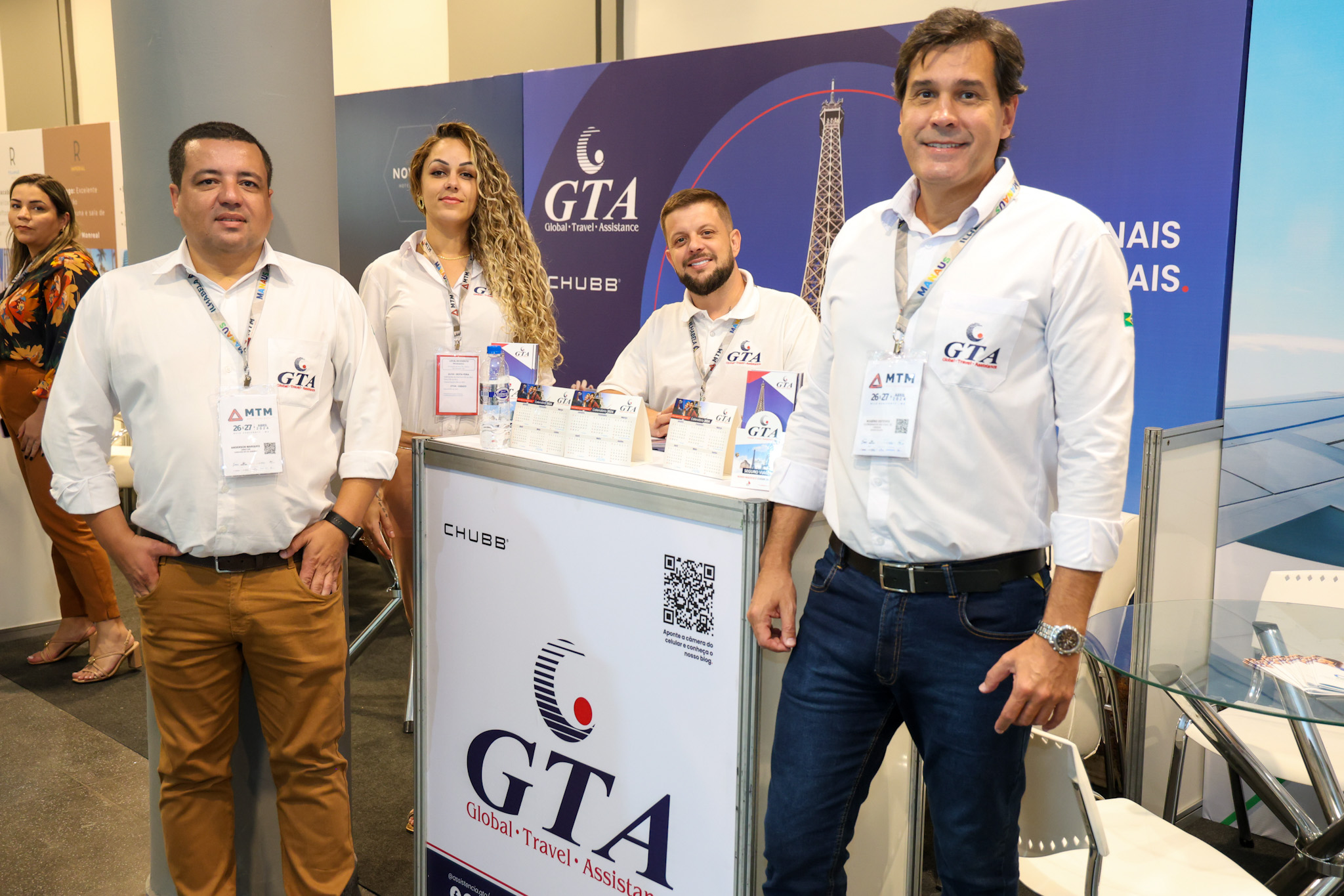 Anderson Marques, Fabiana koscky, Regis Borges e Rogério Esteves, da GTA Anderson Marques, Fabiana koscky, Regis Borges e Rogério Esteves, da GTA