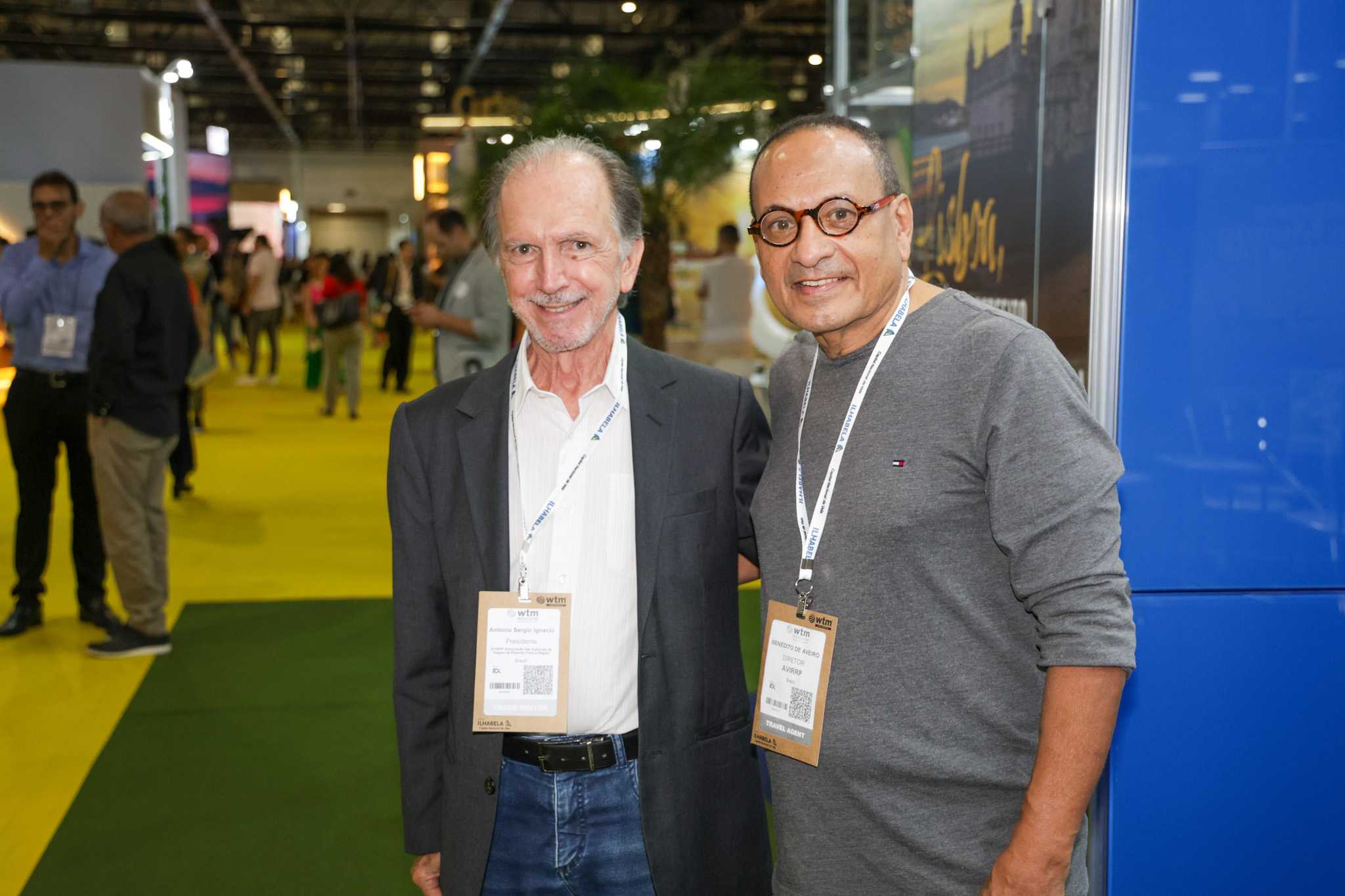 Antonio Sérgio Ignácio, presidente da AVIRRP e César Avieiro, da AVIRRP Antonio Sérgio Ignácio, presidente da AVIRRP e César Avieiro, da AVIRRP