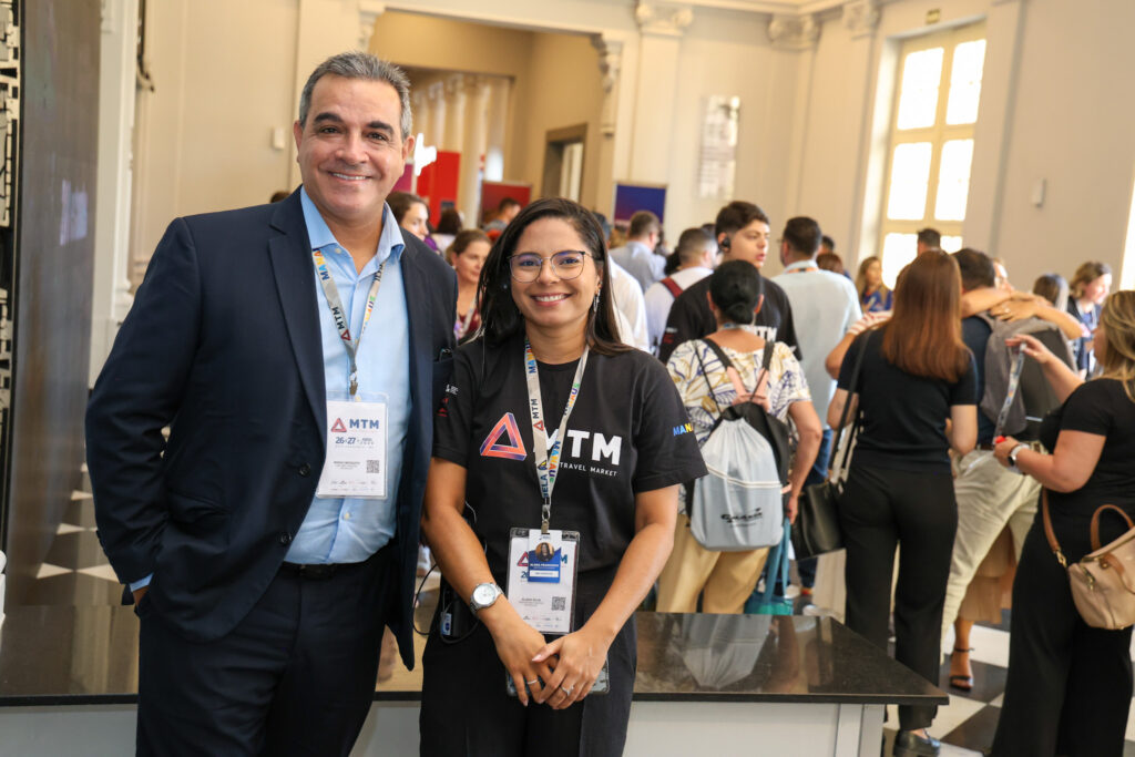 Breno Mesquita e Alana Silva, da BBC Eventos