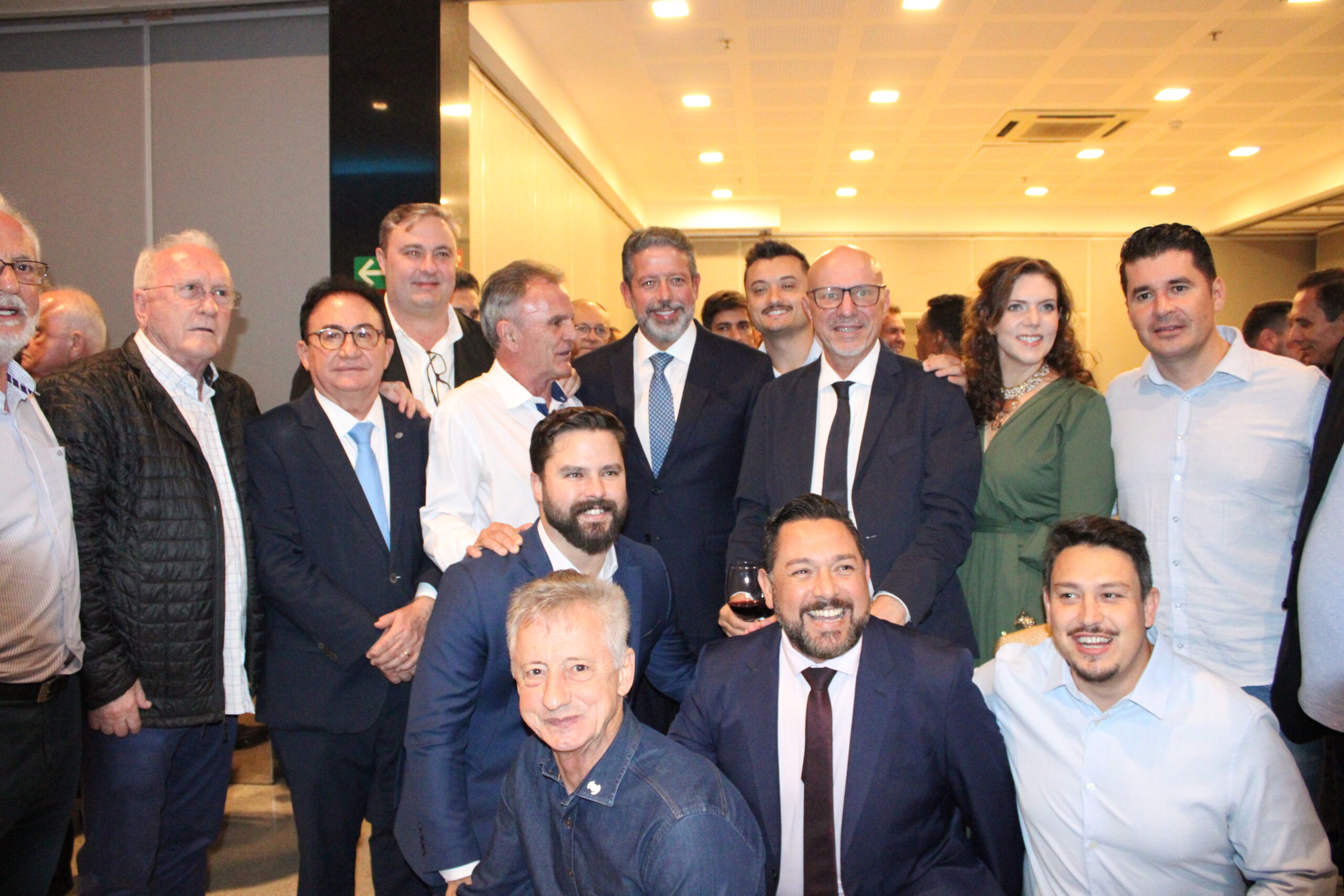 Convidados receberam o presidente da Câmara, Arthur Lira Convidados receberam o presidente da Câmara, Arthur Lira